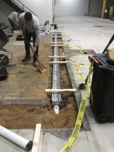trench drain project