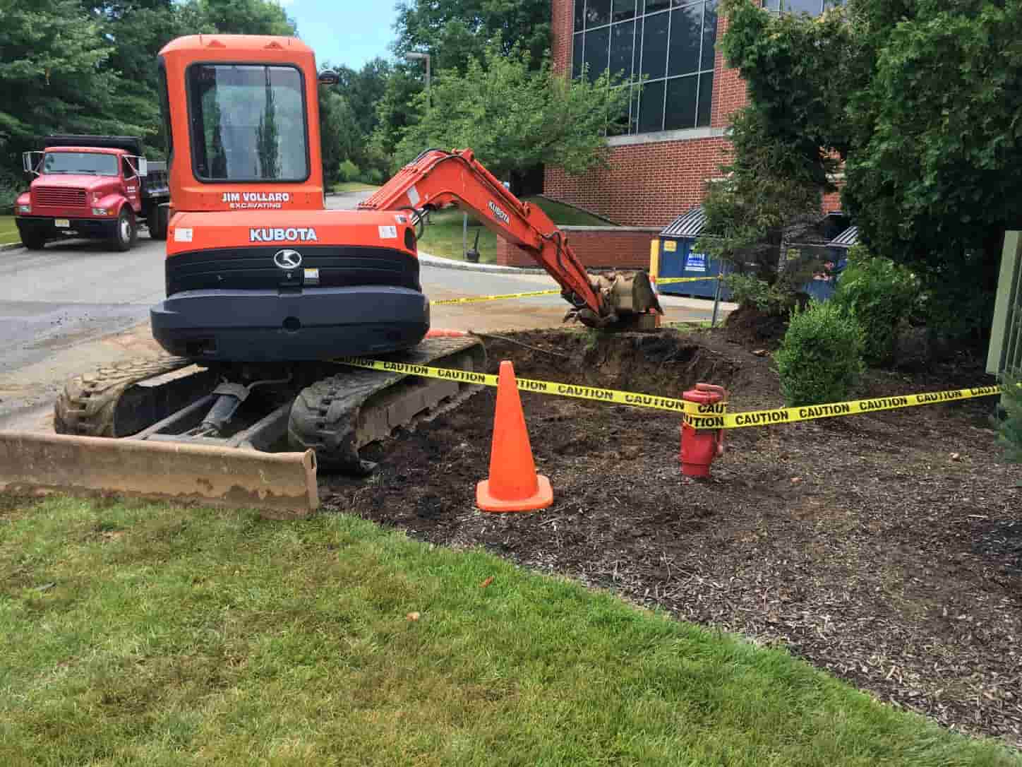 Repaired Water Main Break In Basking Ridge