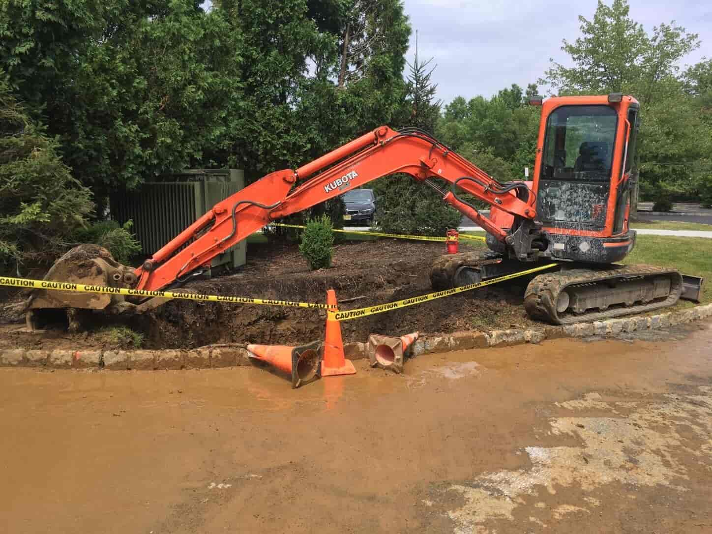 excavation work