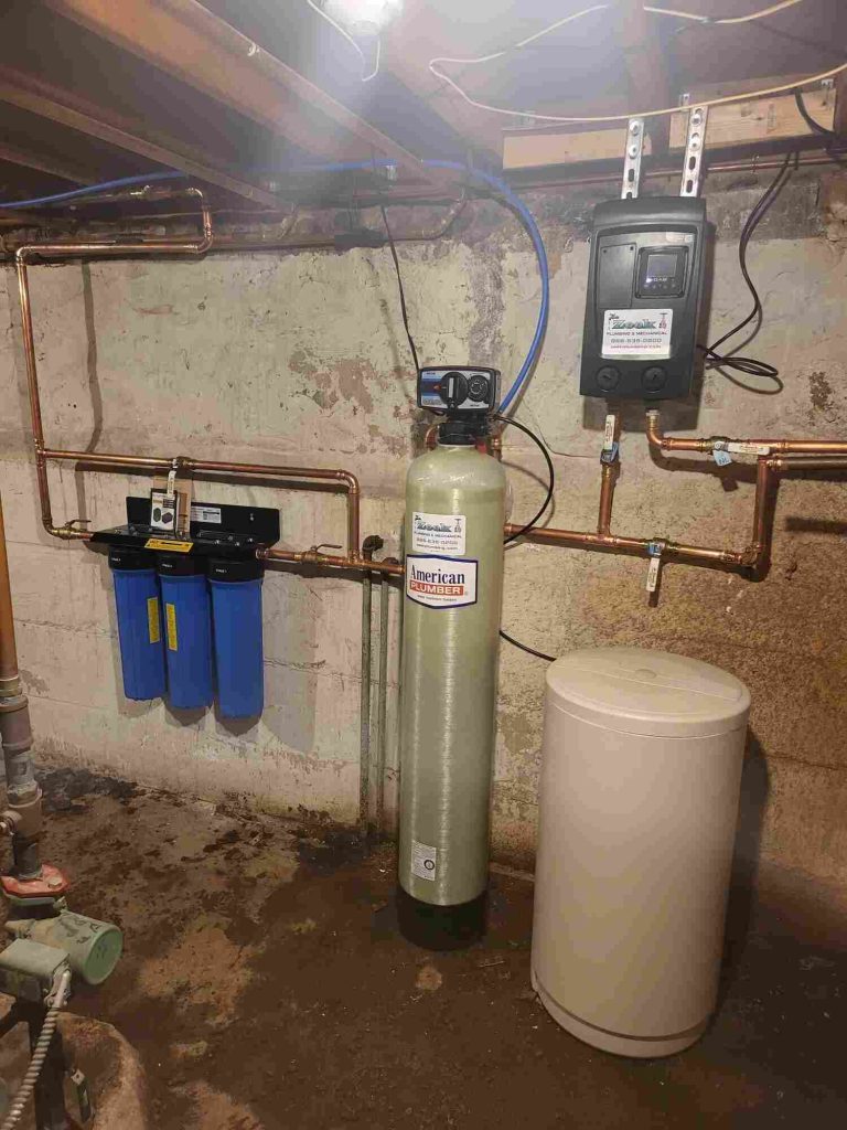 clogged water line