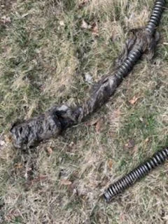 A Large Amount Of Baby Wipes Pulled From A Sewer