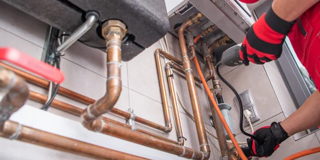 Visible Corrosion on Pipes