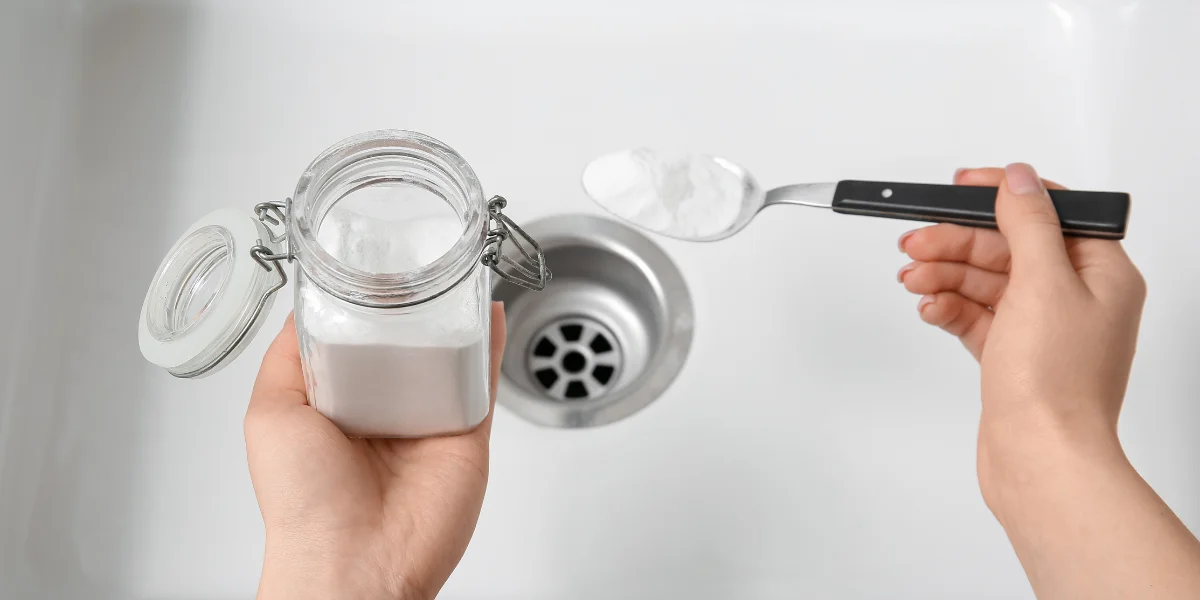 Baking Soda and Vinegar Flush
