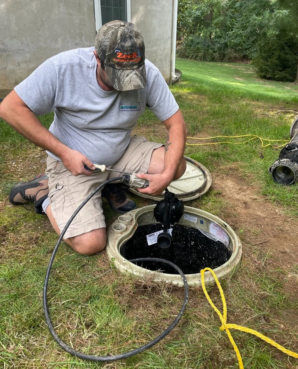 Clean the Sump Pit