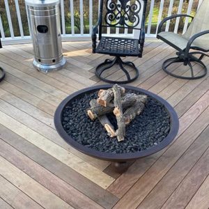 Gas piping for fire pits